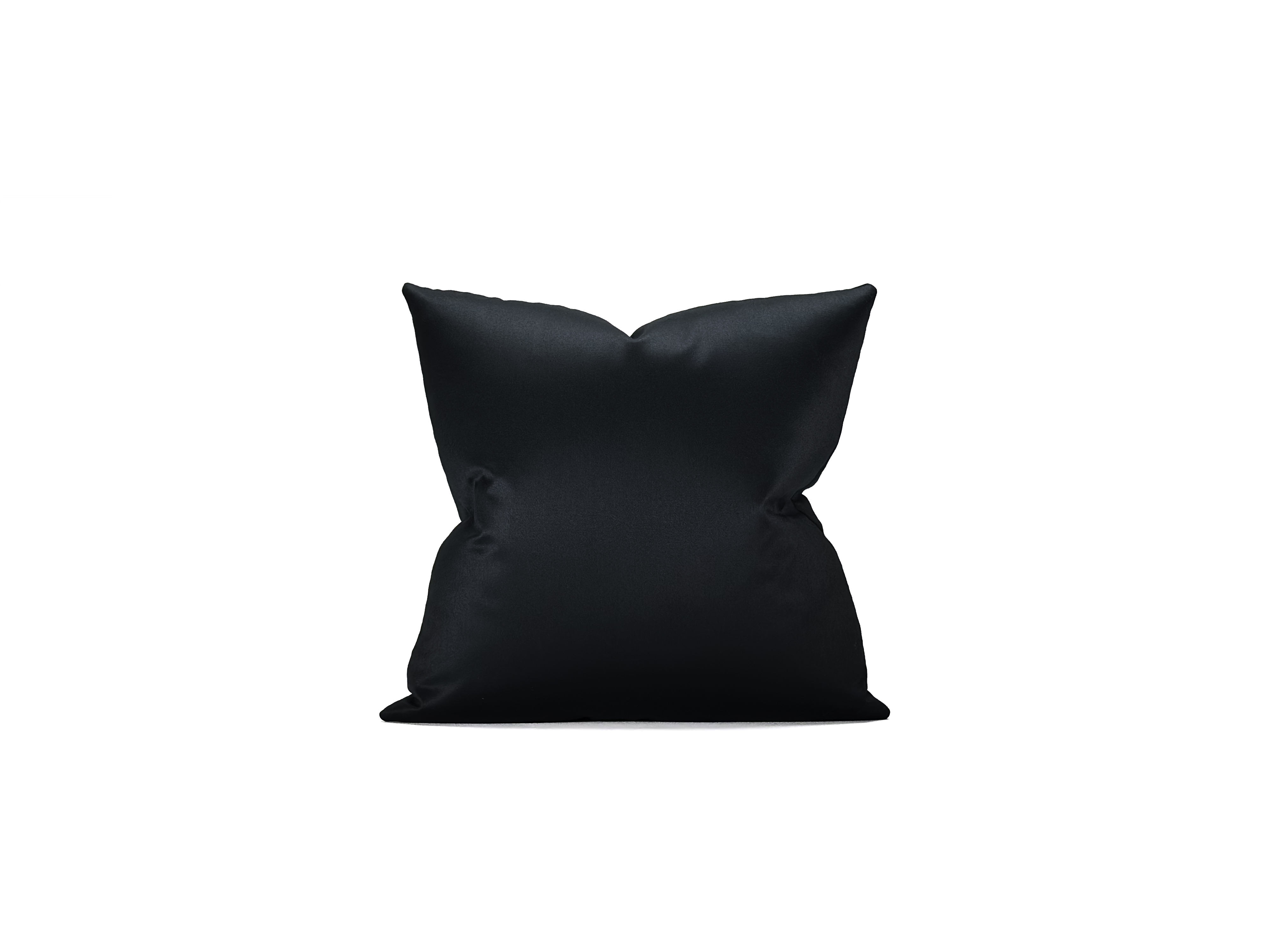 Petrol sateen wool pillows